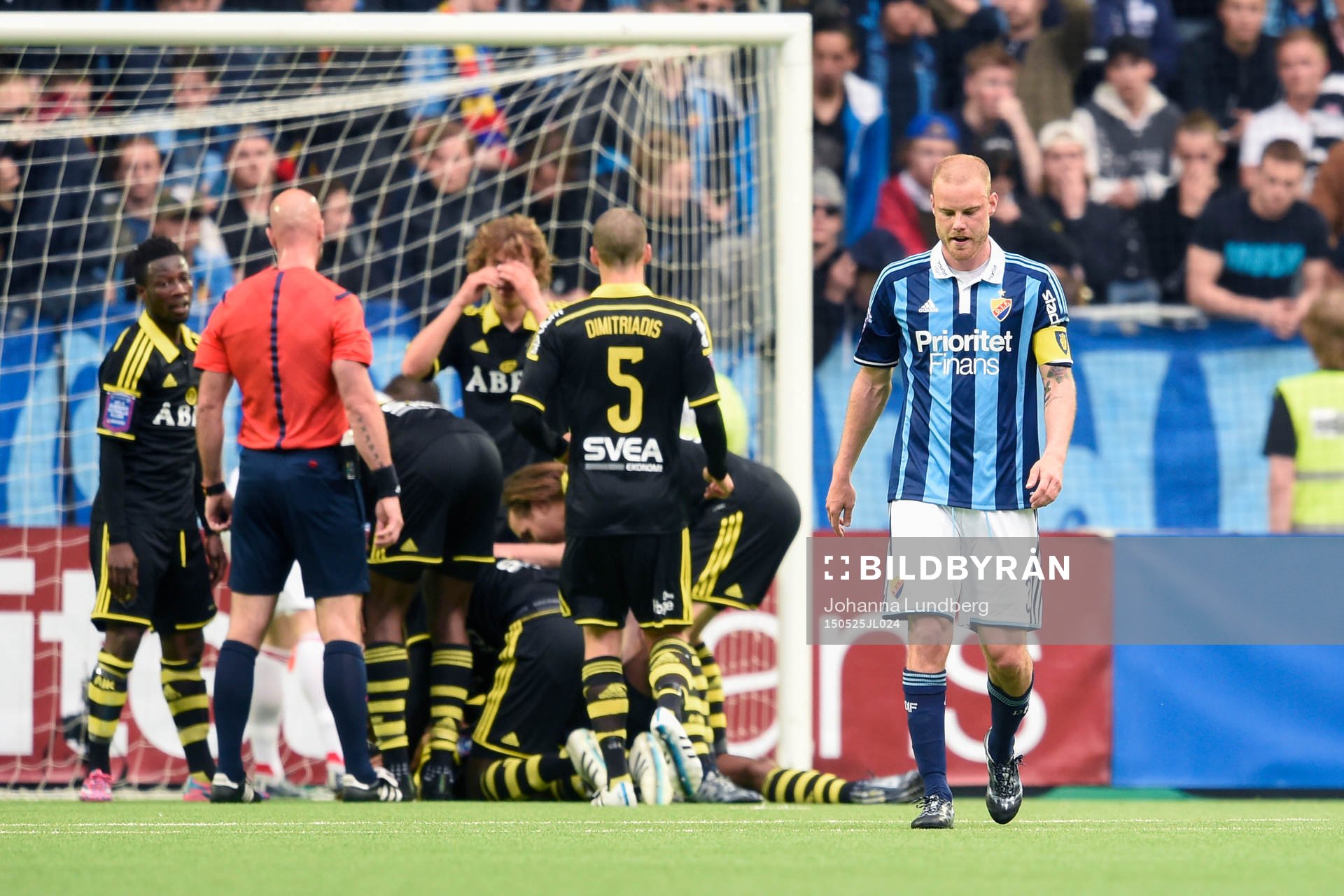 Djurgårdens Fredrik Stenman deppar
