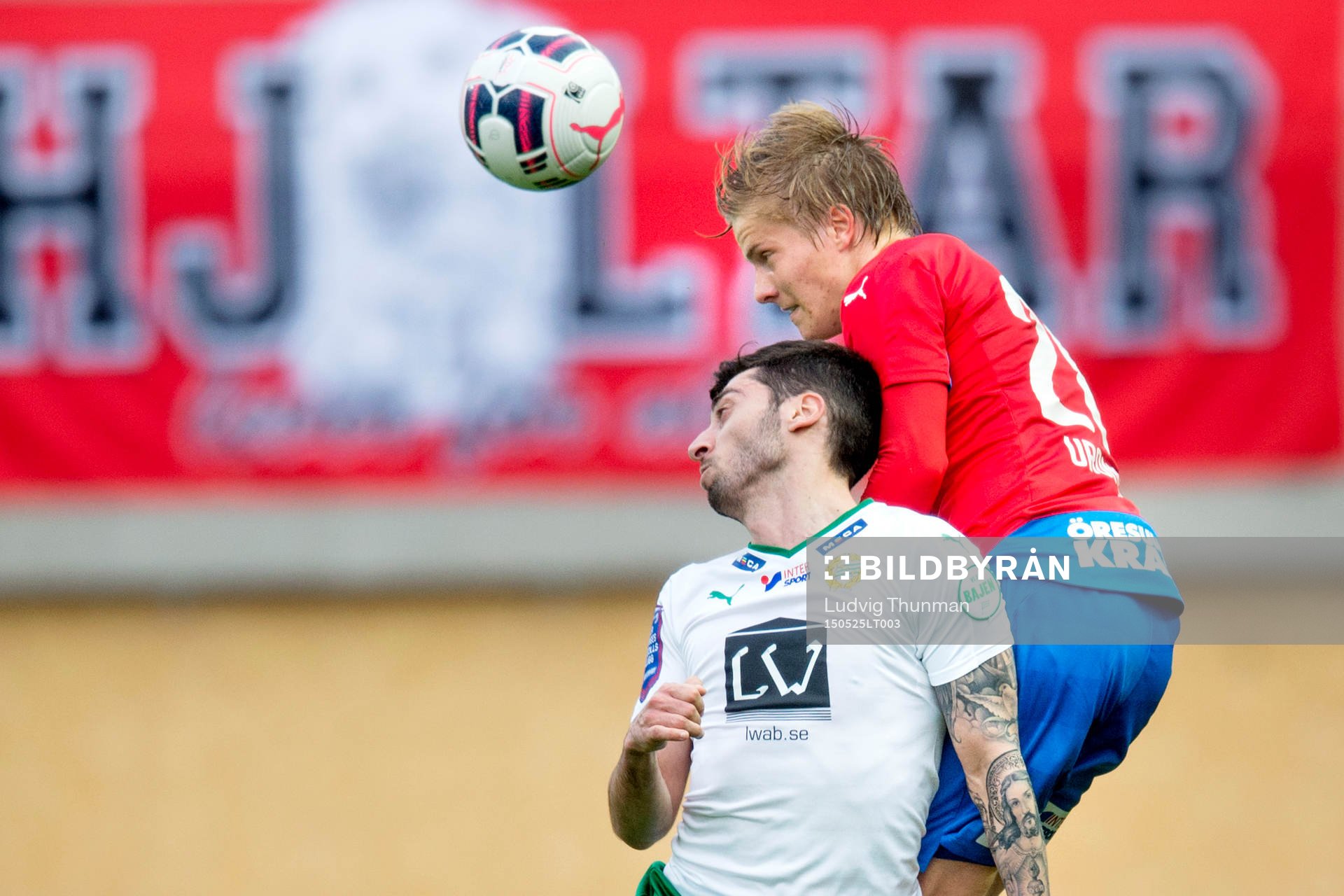Hammarbys Nahir Besara och Helsingborgs Jere Uronen