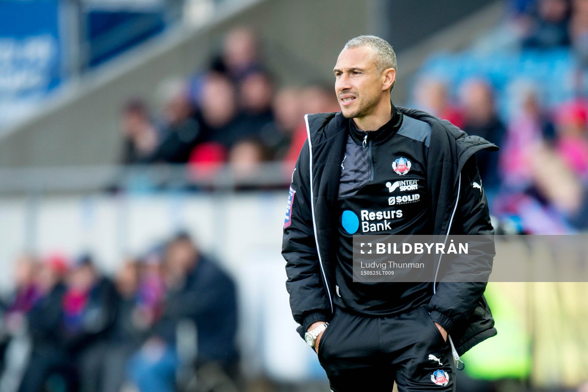 Helsingborgs manager Henrik Larsson
