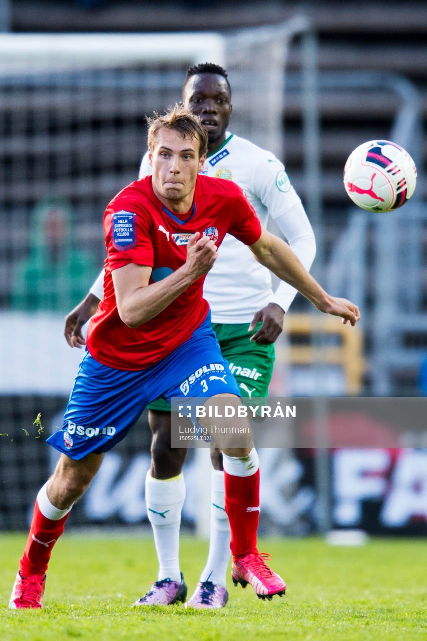 Helsingborgs Frederik Helstrup Jensen och Hammarbys