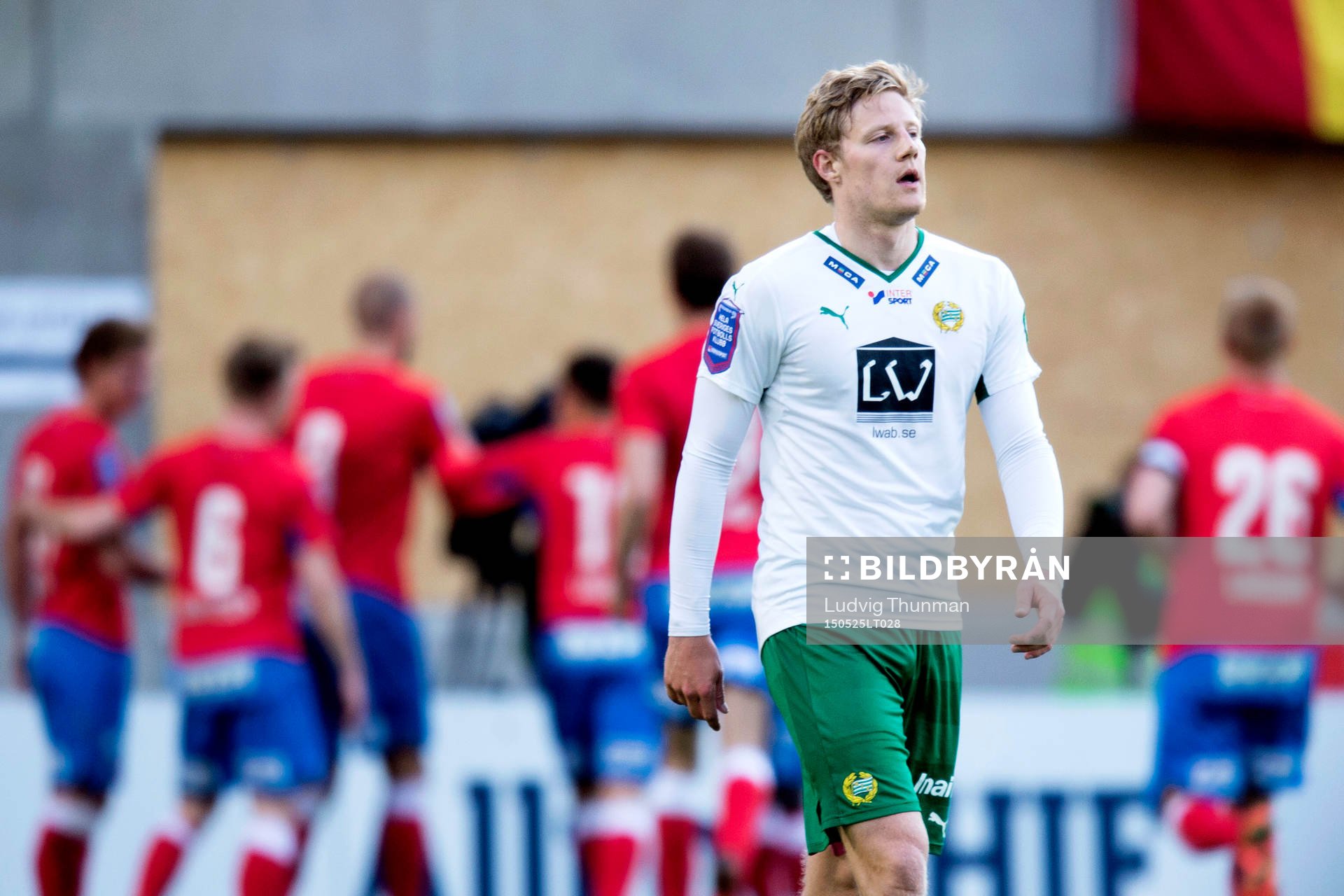 Hammarbys Lars Saetra deppar