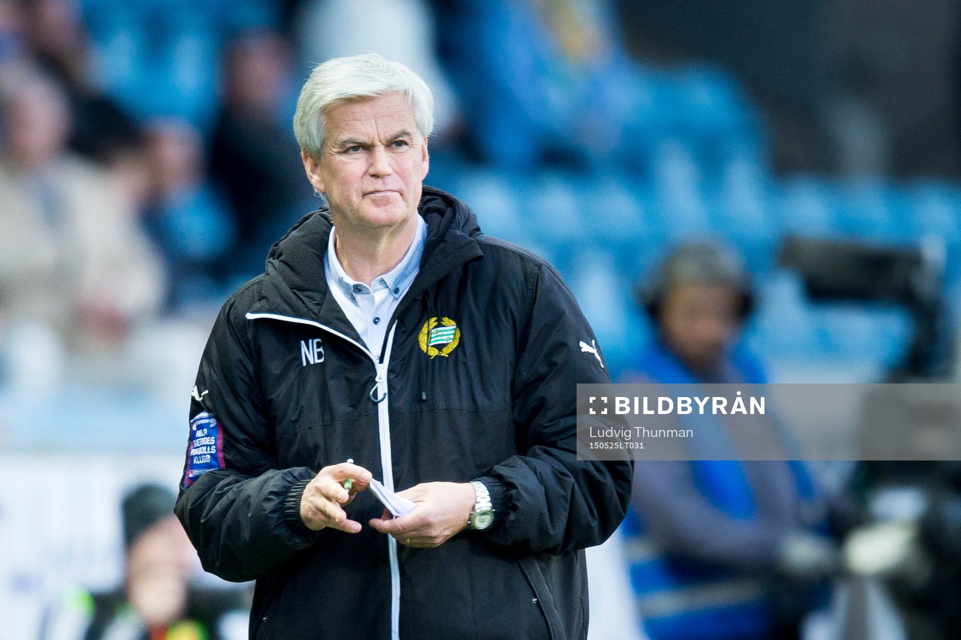 Hammarbys tränare Nanne Bergstrand