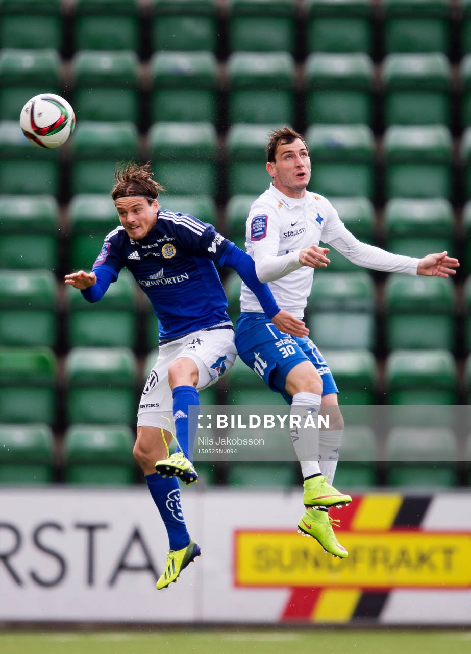 Sundsvalls Eric Larsson och Norrköpings Nikola Tkalcic