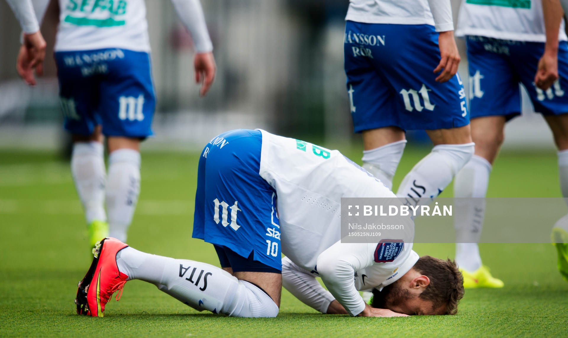 Norrköpings Emir Kujovic jublar