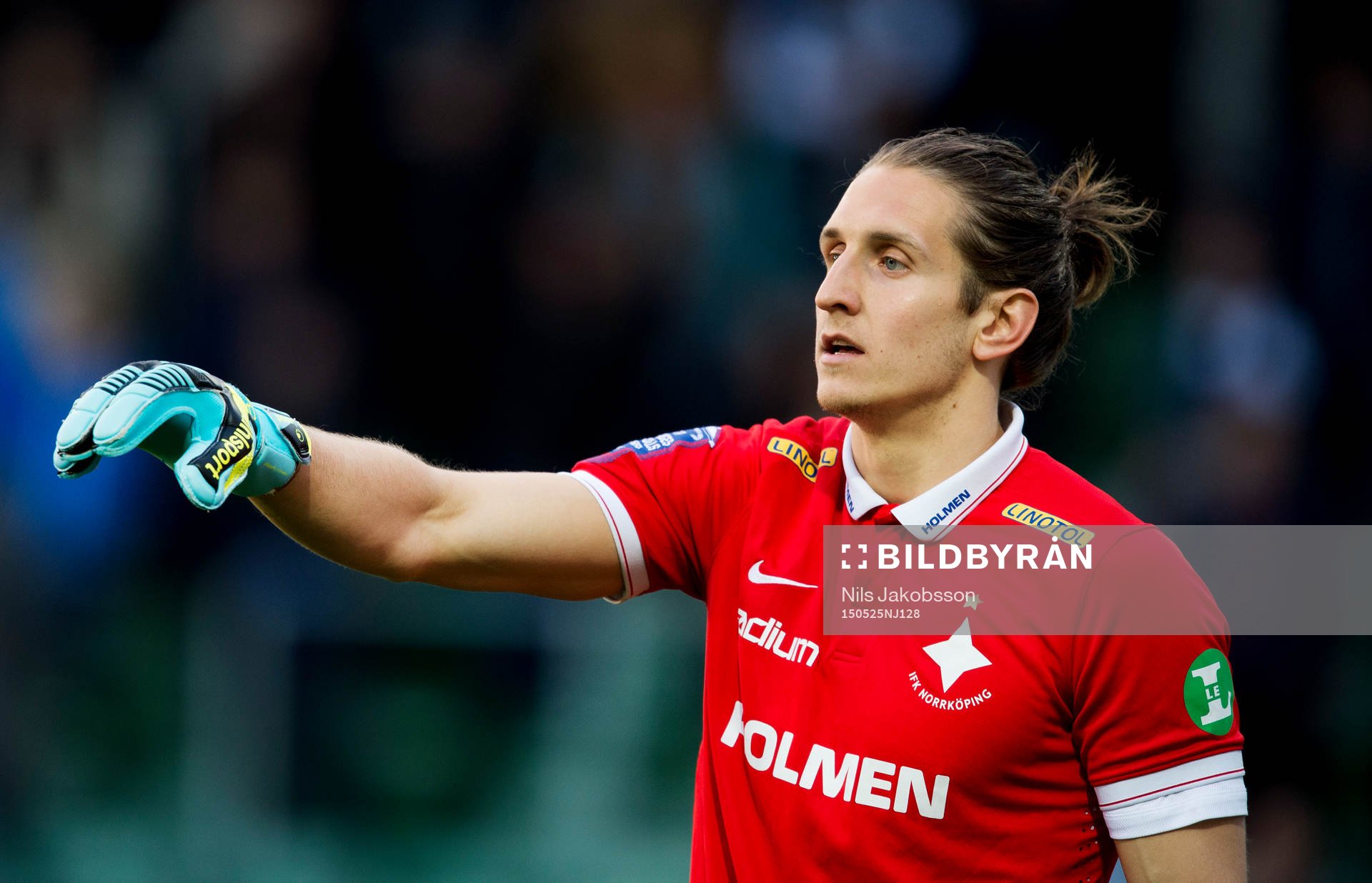 Norrköpings målvakt David Mitov Nilsson