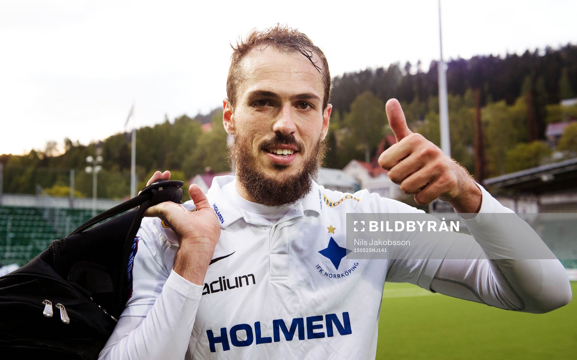 Norrköpings Emir Kujovic jublar