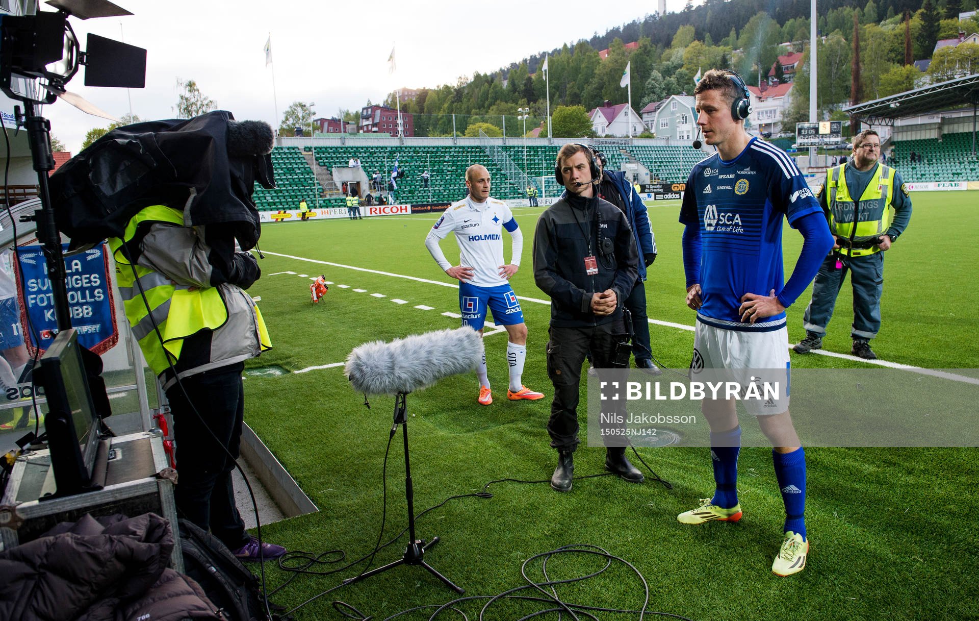 Sundsvalls Johan Eklund pratar med cmore