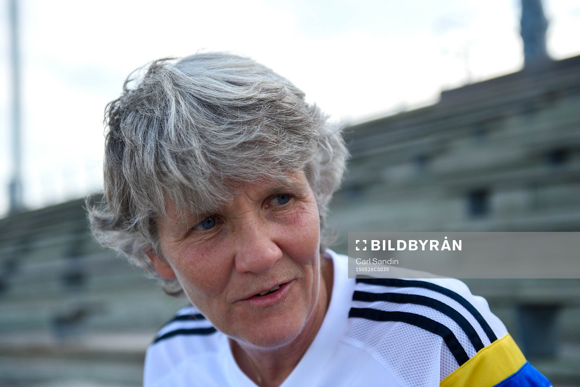 Sveriges Förbundskapten Pia Sundhage