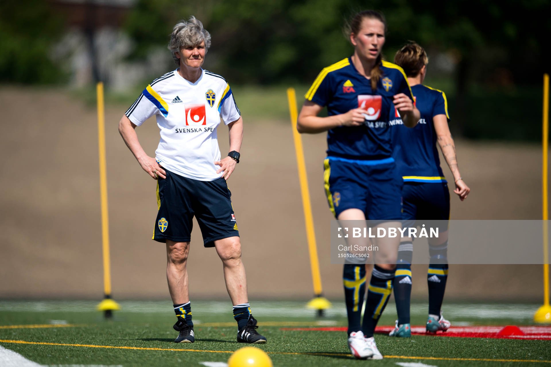 Sveriges förbundskapten Pia Sundhage