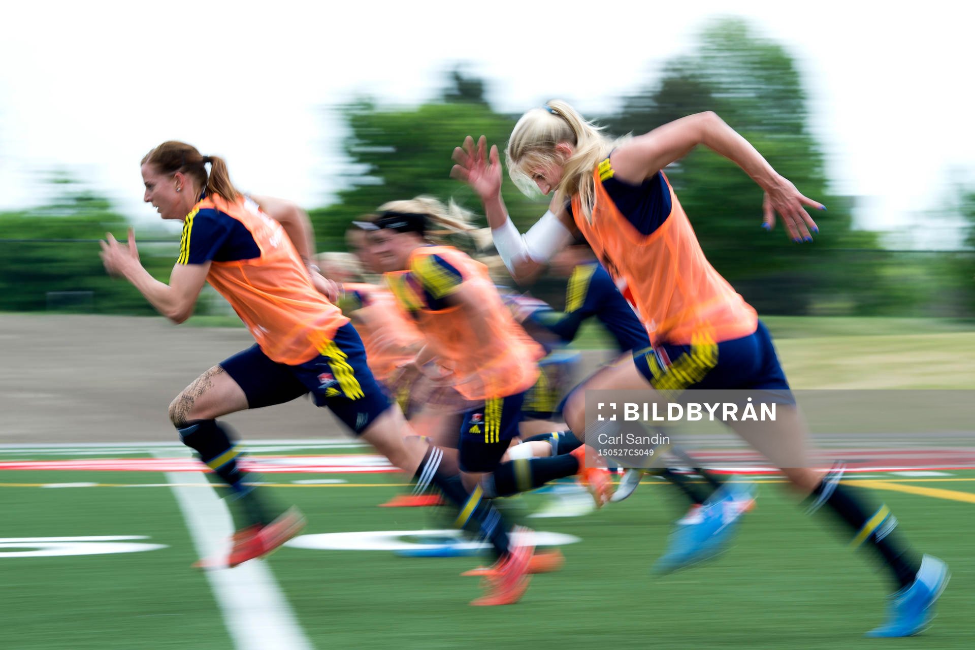 Sveriges Lotta Schelin och Sofia Jakobsson