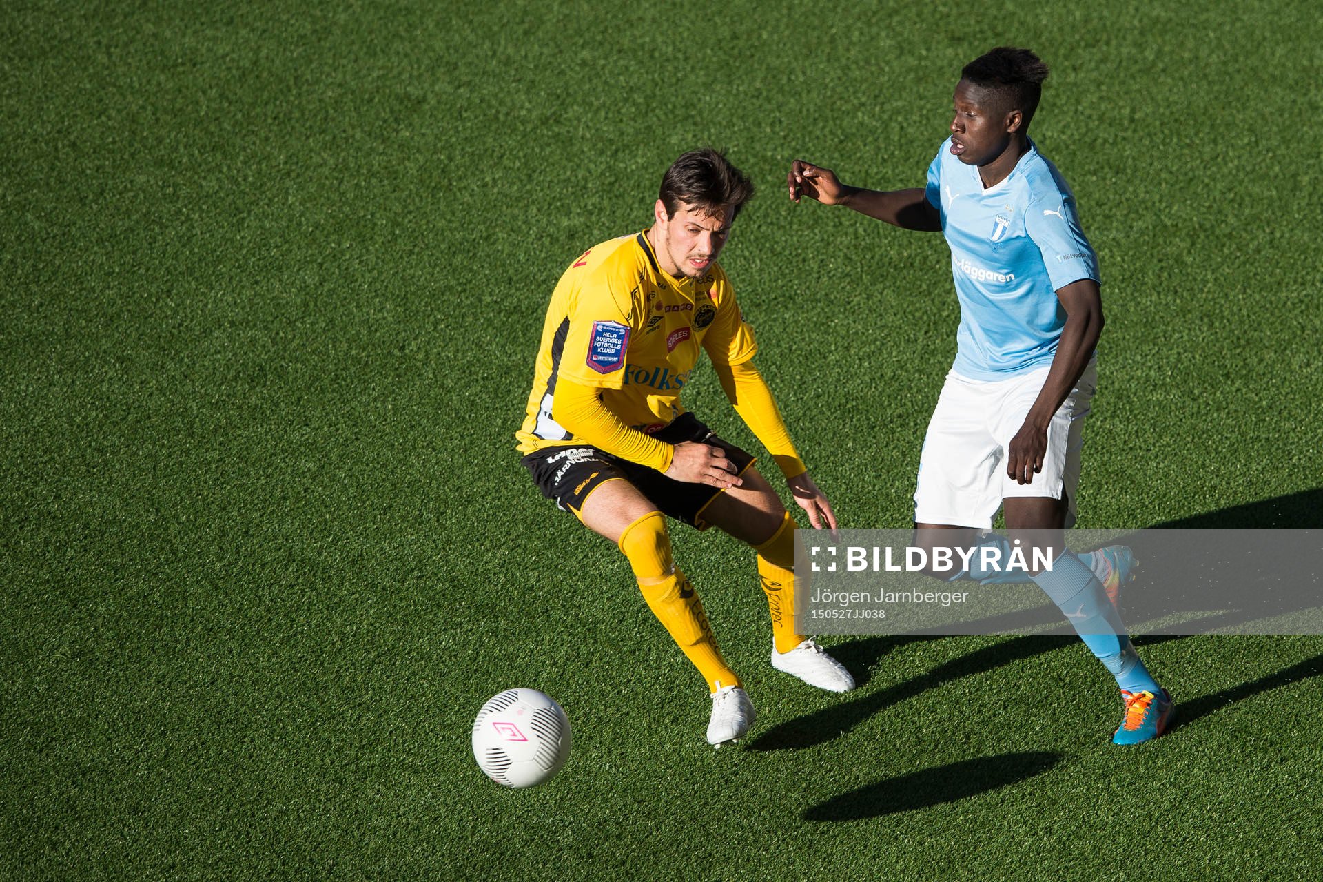 Malmö FFs Pa Konate och Elfsborgs Liridon Gashi