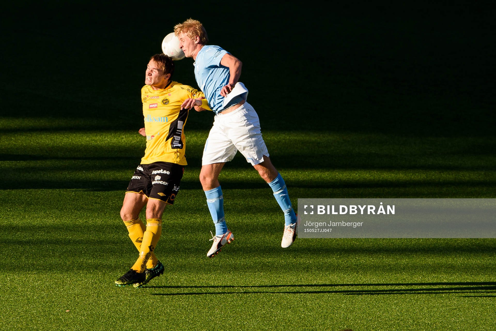 Malmö FFs Franz Brorsson och Elfsborgs Viktor Prodell