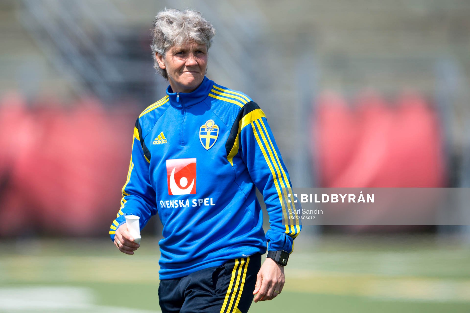 Sveriges förbundskapten Pia Sundhage