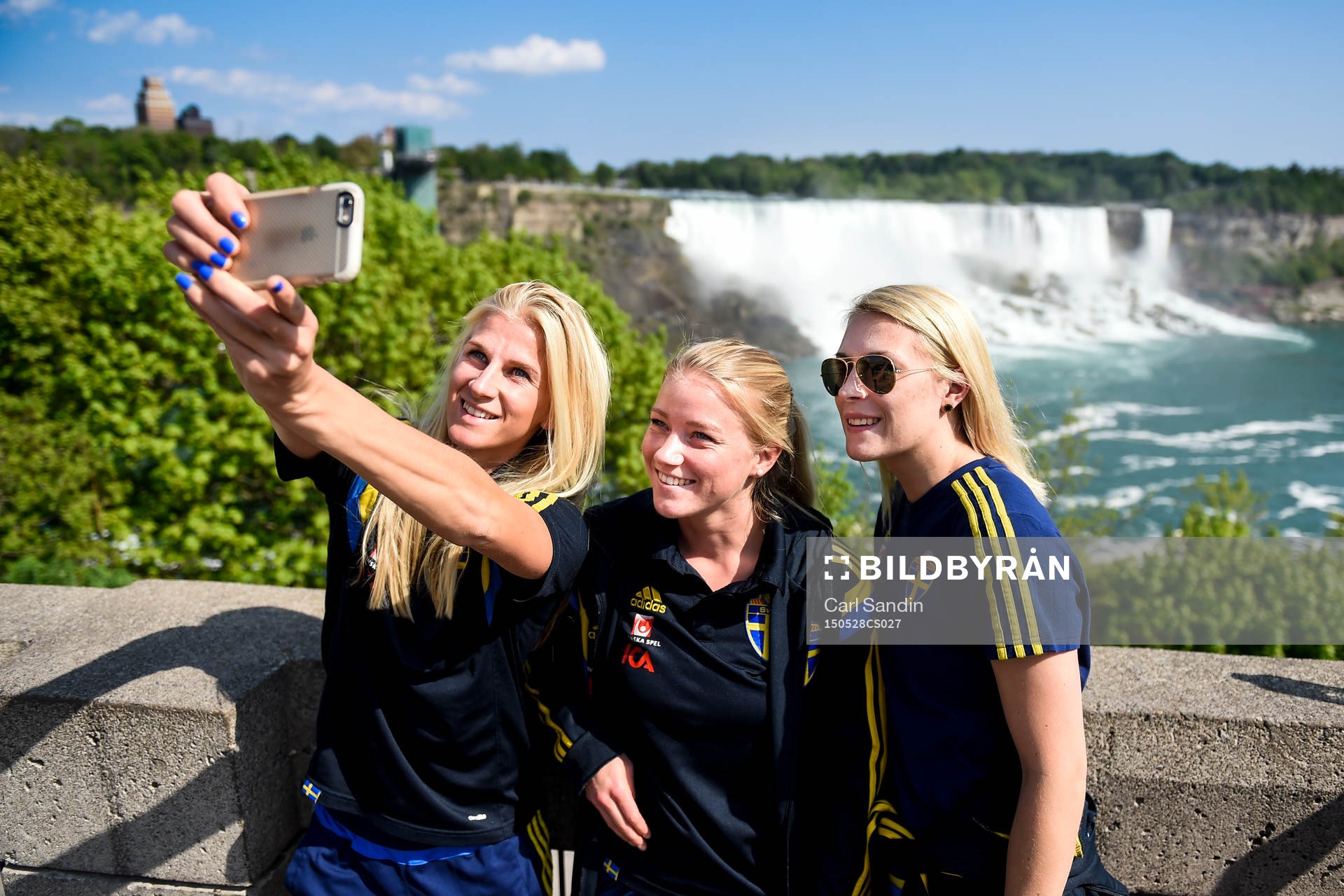 Sveriges Sofia Jakobsson, Jenny Hjohlman Mimmi Löfwenius