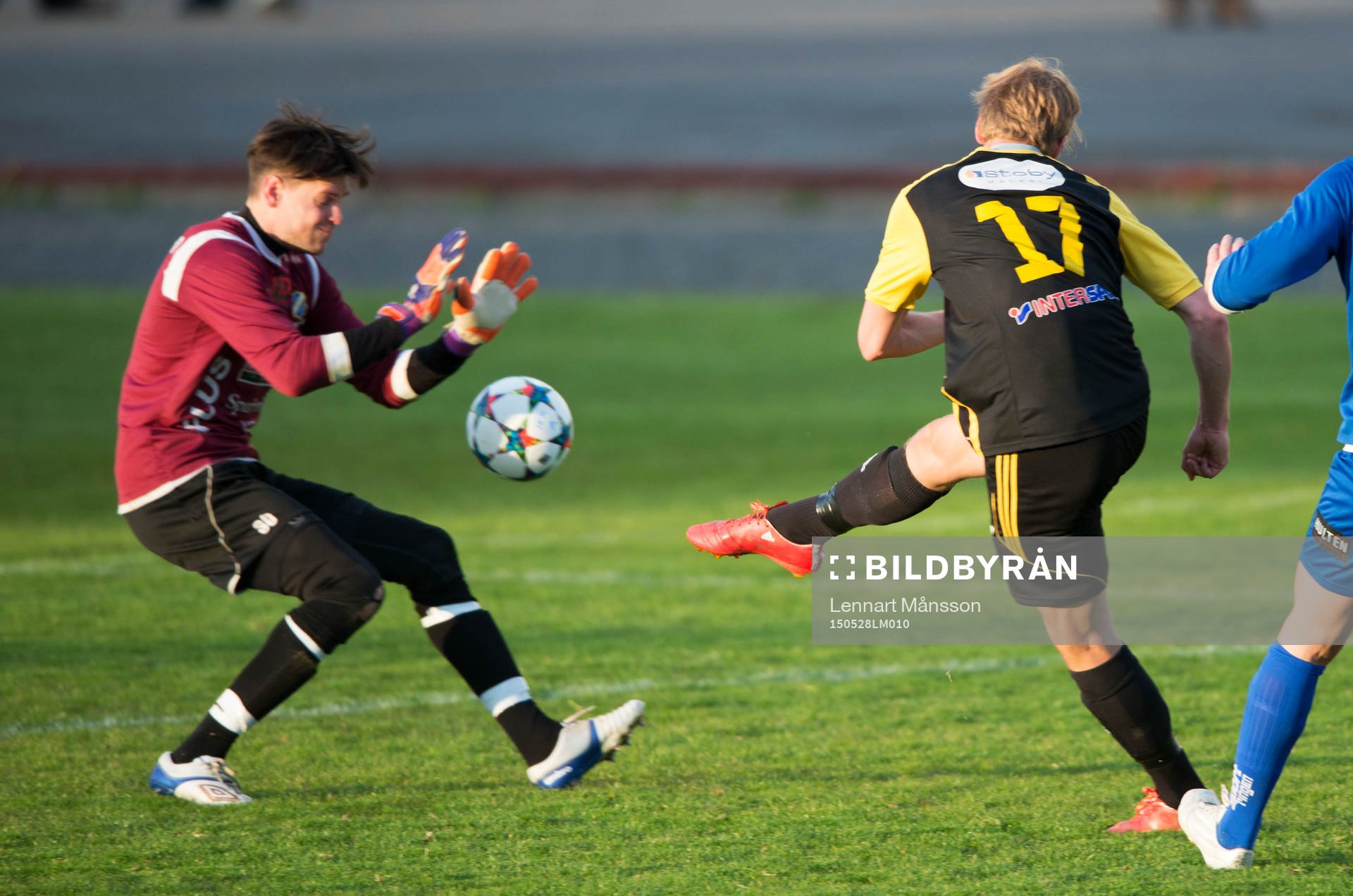 IFK Hässleholms Filip Ranmo gör 3-0 i matchen i division