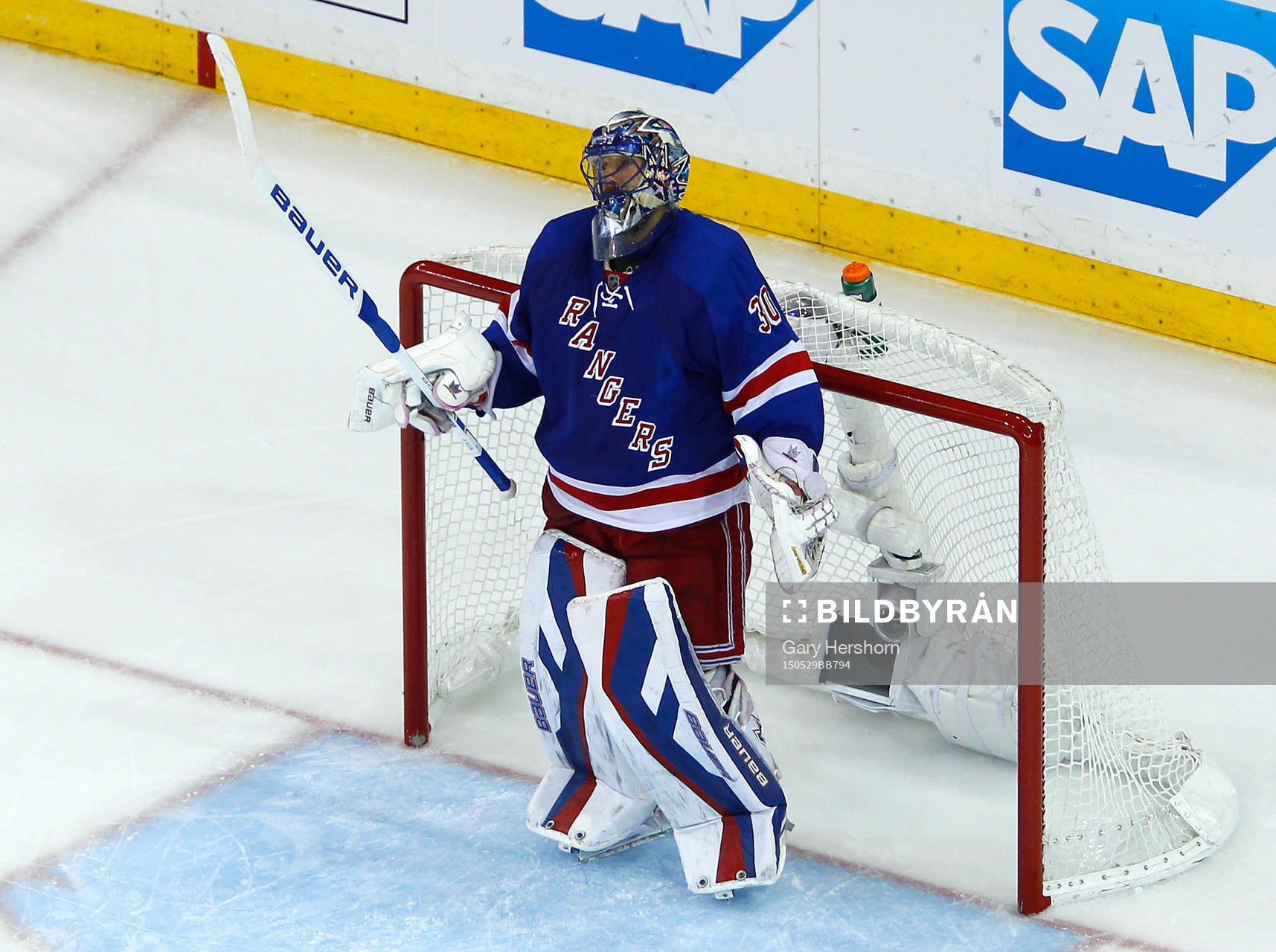 New York Rangers goalie Henrik Lundqvist