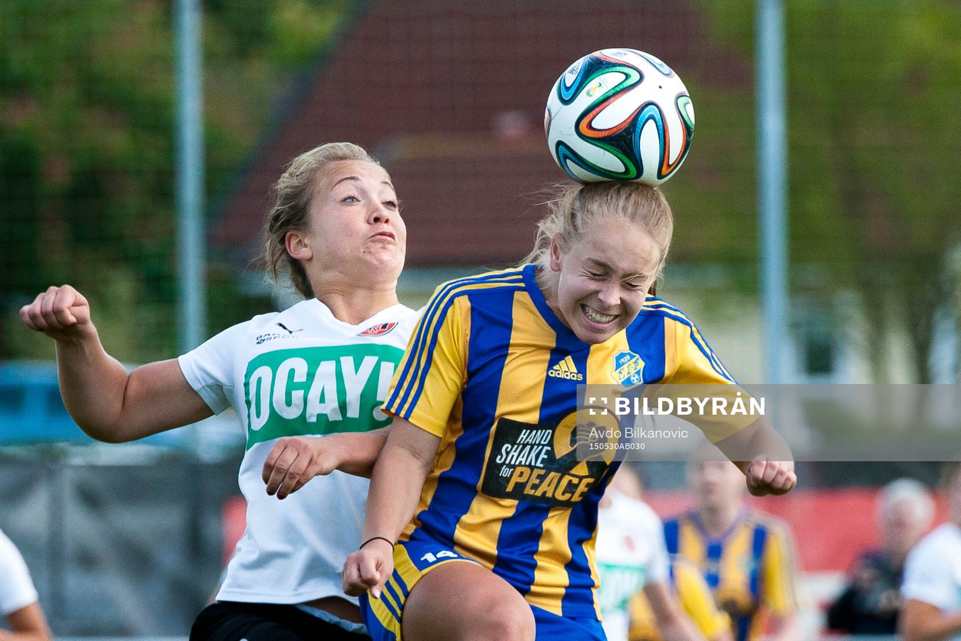Hittarps Marielle Karlsson och Eskilsminnes Mathilda