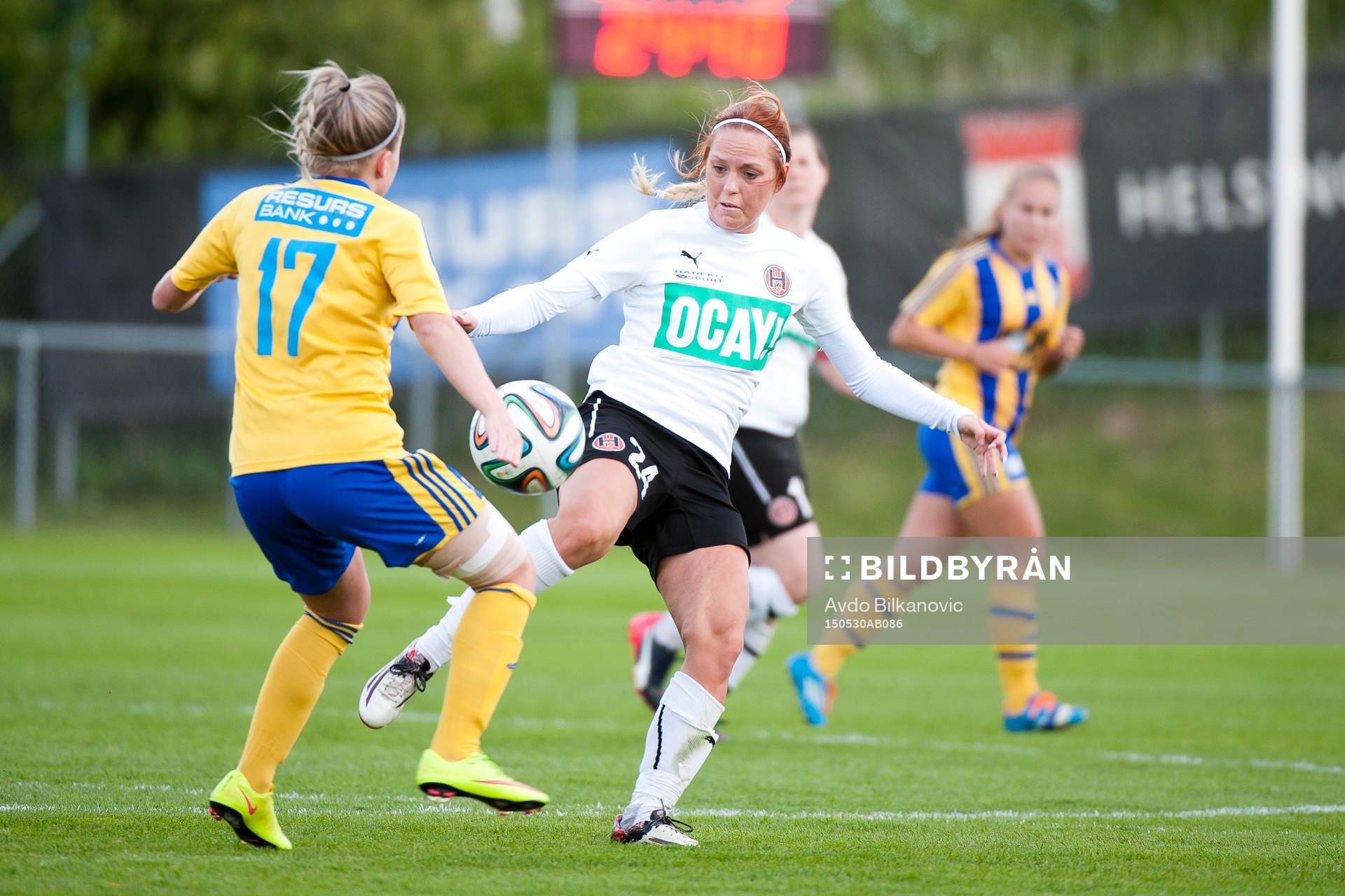 Eskilsminnes Linnea Rundqvist och Hittarps Frida Jörliden