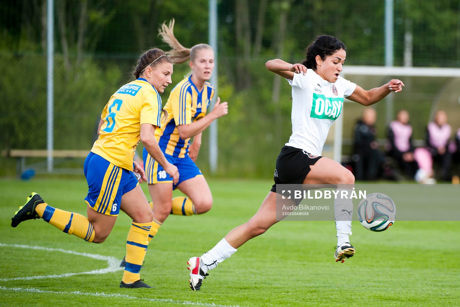 Eskilsminnes Lana Anemi jagar Hittarps Sheva Othman Rostam