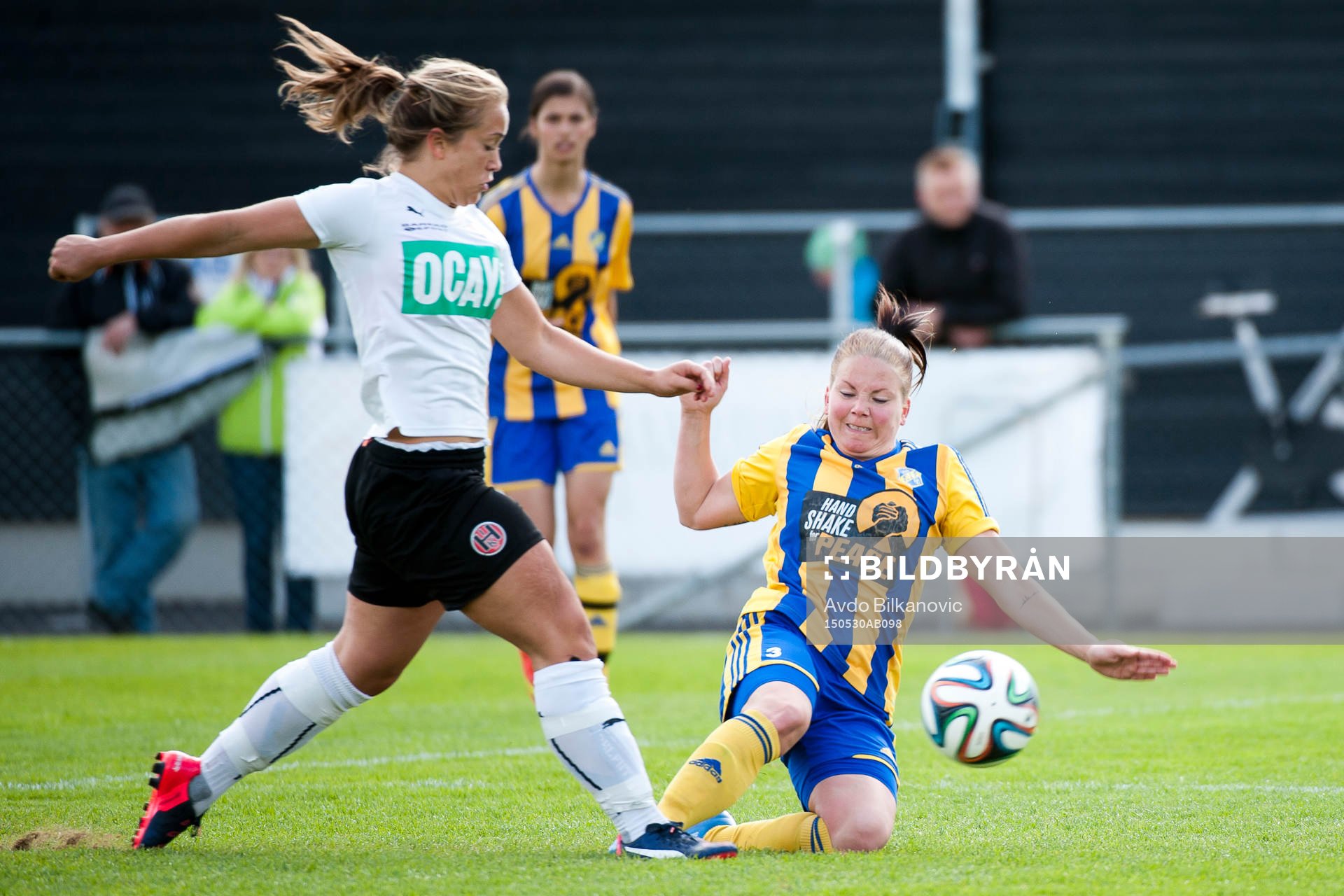Hittarps Marielle Karlsson och Eskilsminnes Sandra Wuopio