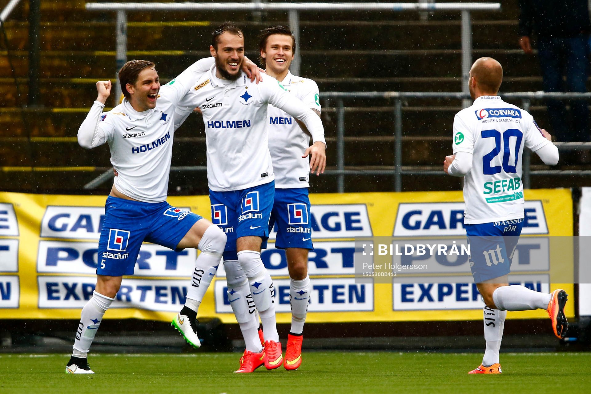 Norrköpings Emir Kujovic jublar