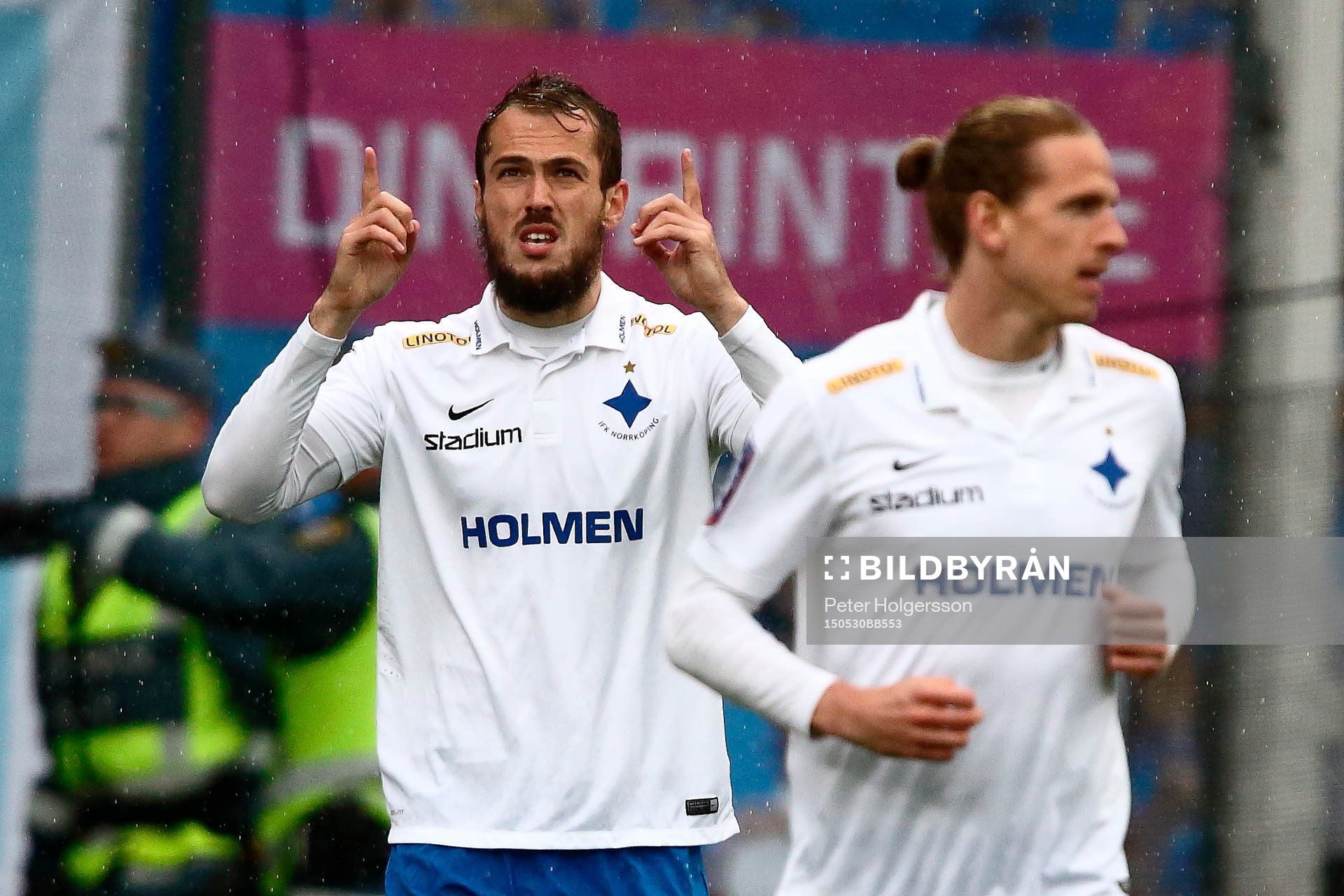 Norrköpings Emir Kujovic jublar