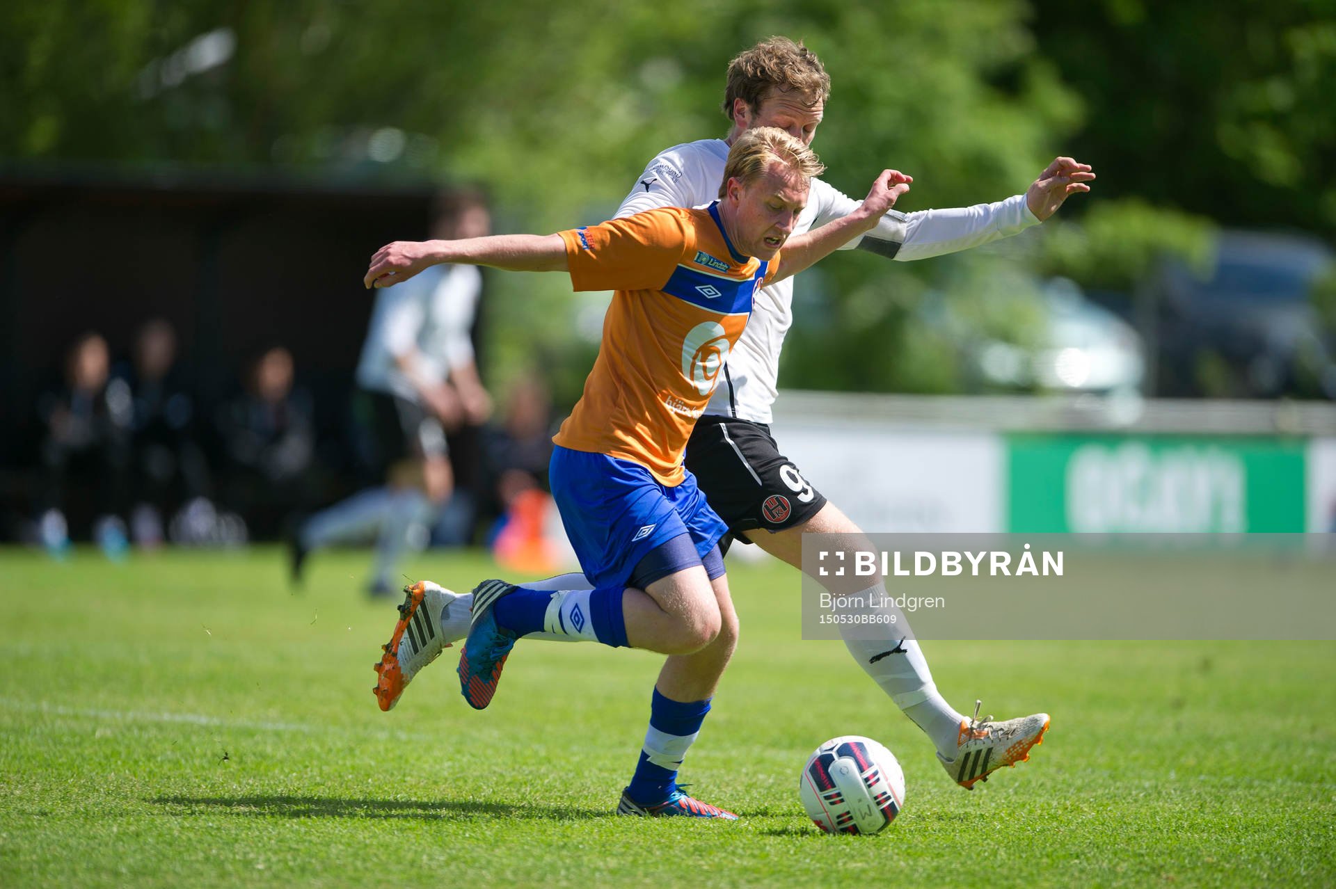 Hittarps Felix Erlanson mot Vejbys Linus Matinsson