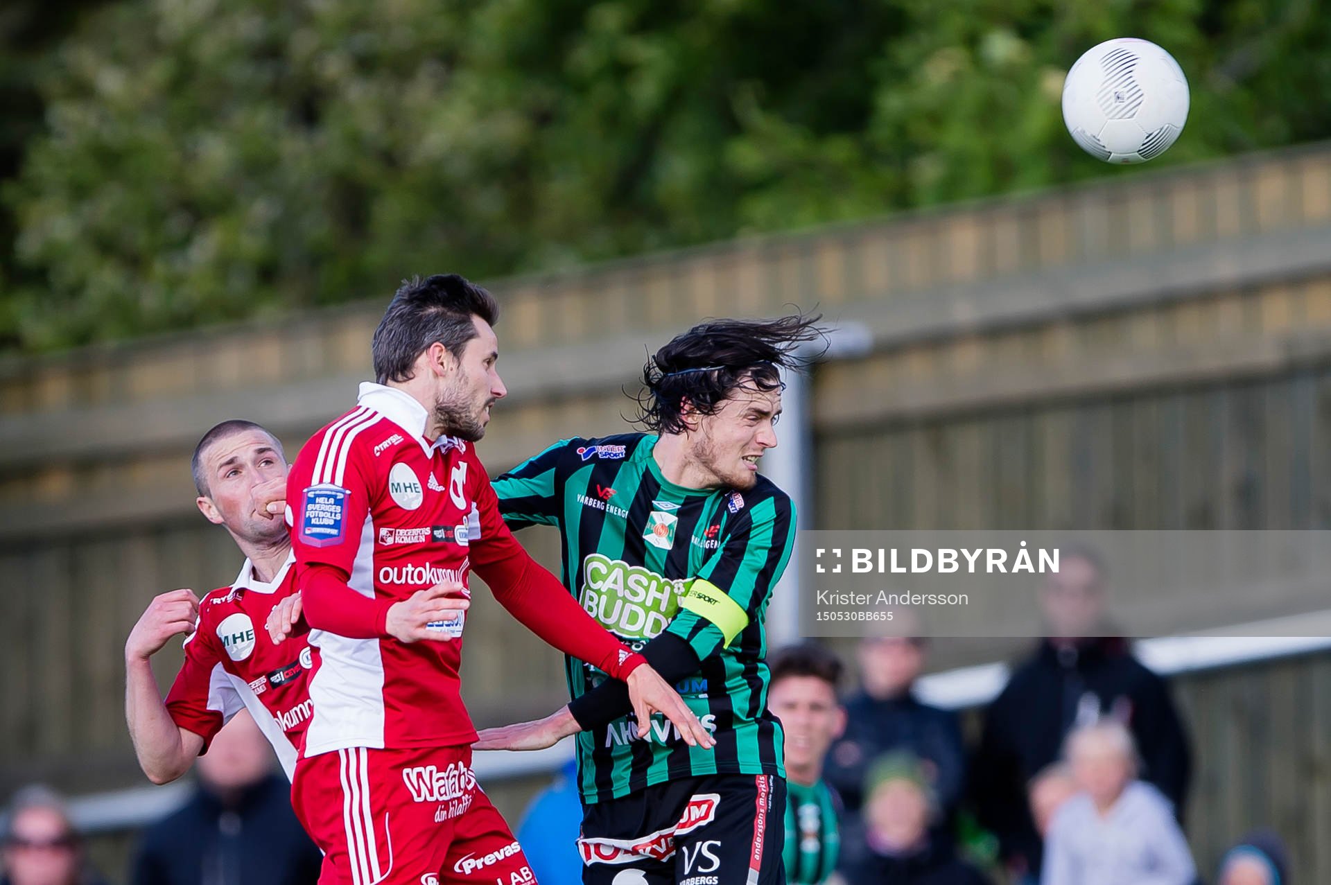 Degerfors Marcus De Bruin och Varbergs Robin Tranberg