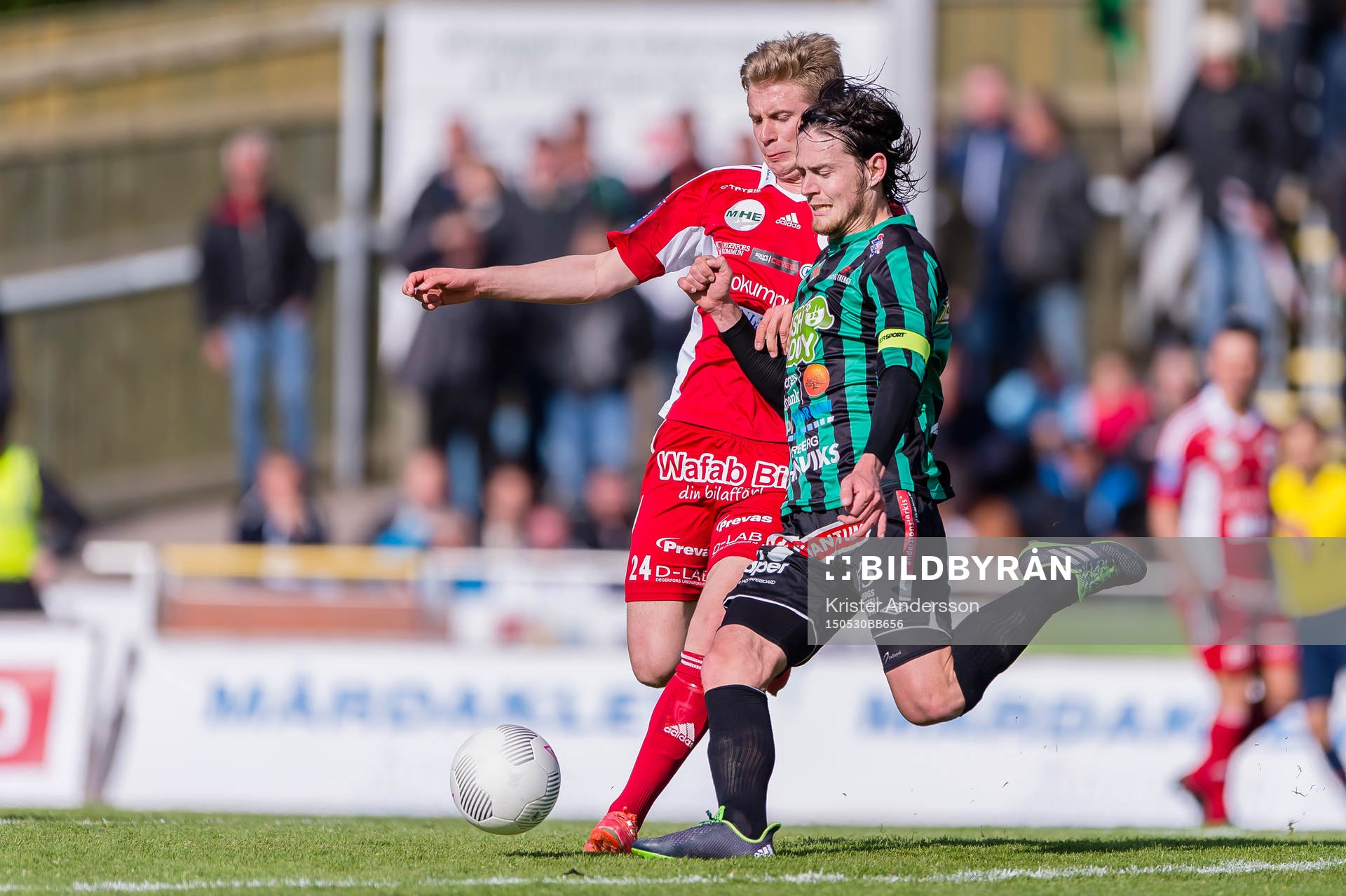 Degerfors Ludvig Fritzson och Varbergs Robin Tranberg