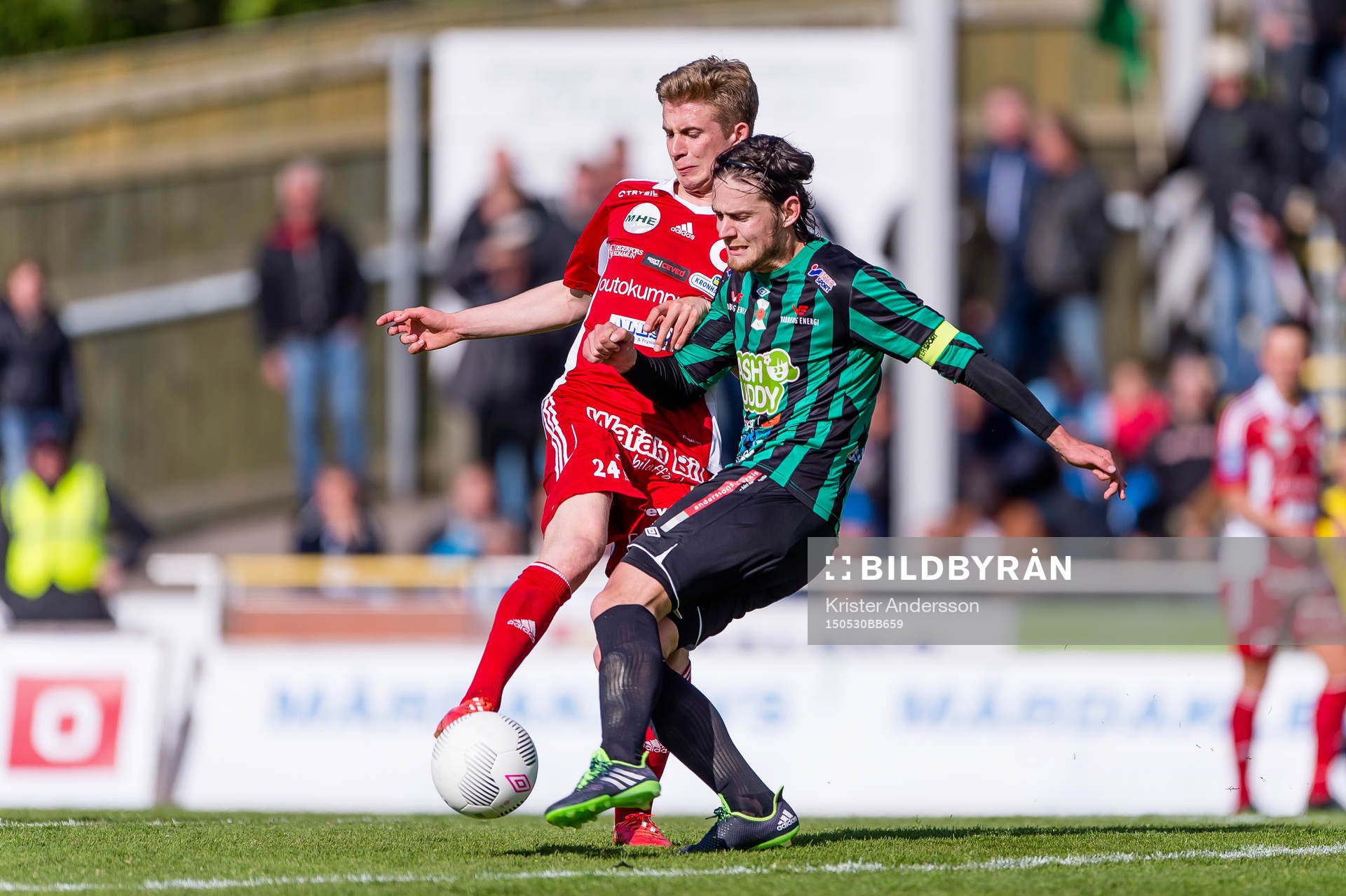 Degerfors Ludvig Fritzson och Varbergs Robin Tranberg