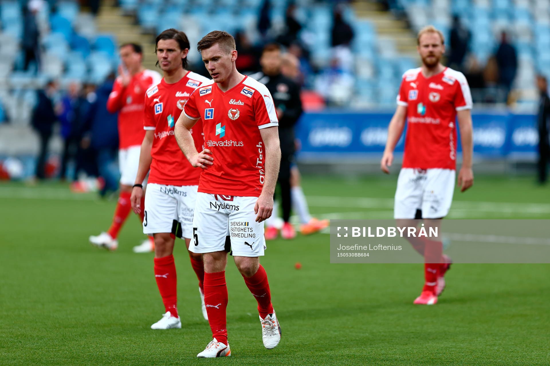 Kalmars Marcus Antonsson och Viktor Agardius  deppar