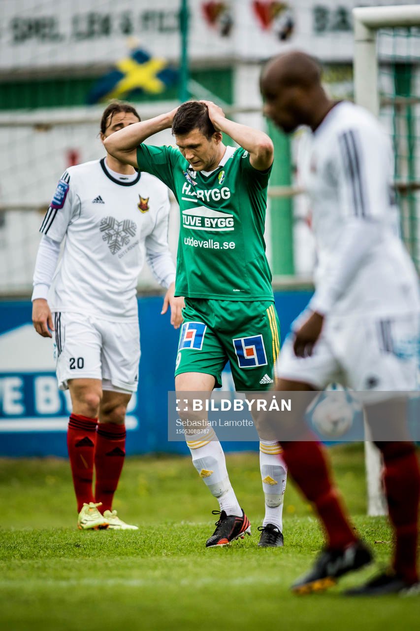 Ljungskiles Hannes Stiller deppar