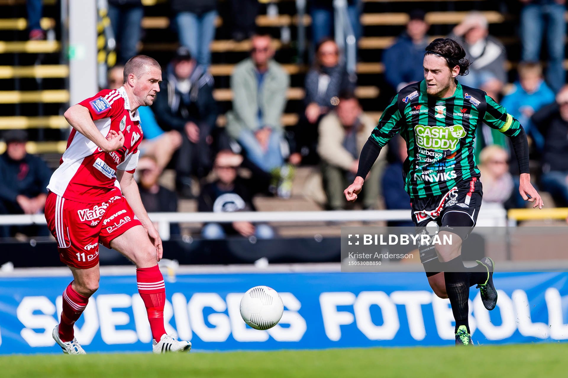 Degerfors Tobias Solberg och Varbergs Robin Tranberg