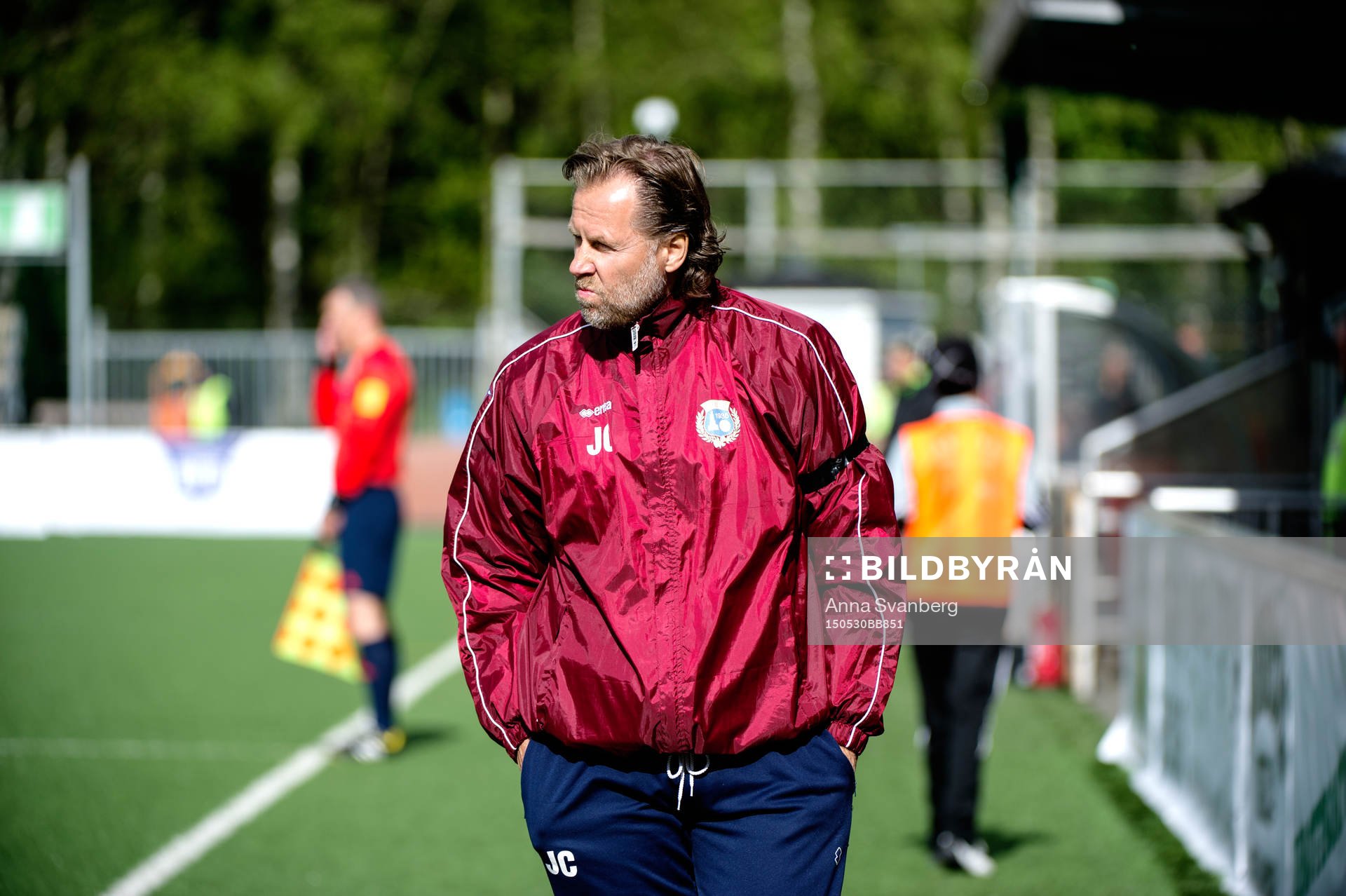 Utsiktens tränare Janne Carlsson