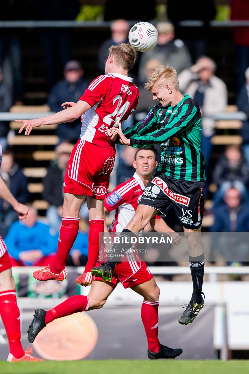 Varbergs Erik Lund och Degerfors Ludvig Fritzson