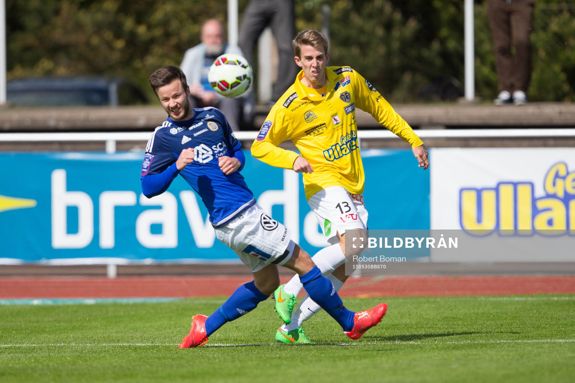 Sundsvalls Robert Lundström och Falkenbergs Adam Eriksson