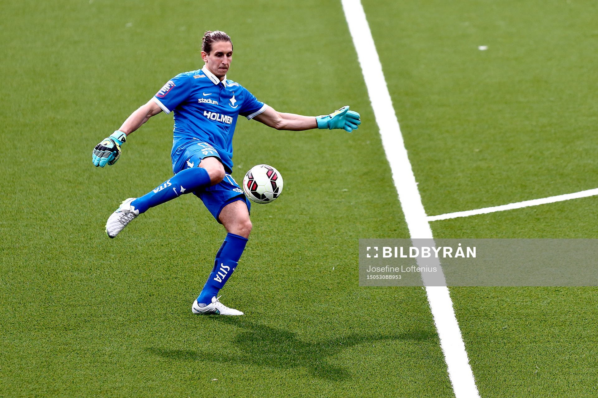 Norrköpings målvakt David Mitov Nilsson