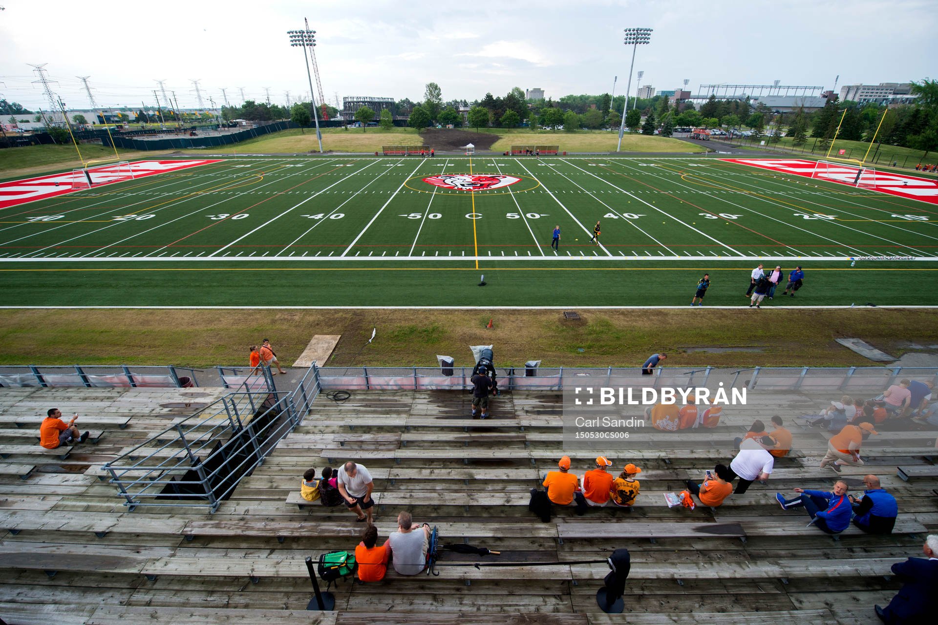 Vy över planen vid York University