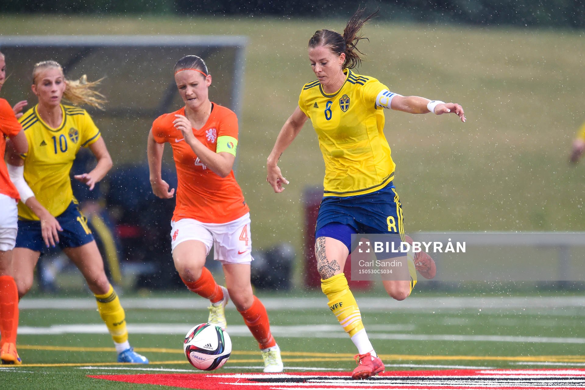Sveriges Sofia Jakobsson, Nederländernas Mandy van der