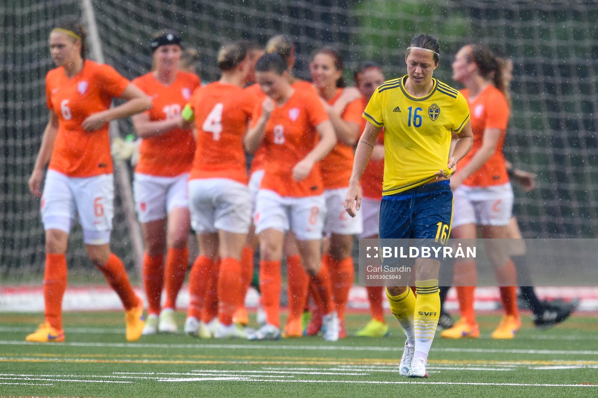 Sveriges Lina Nilsson deppar