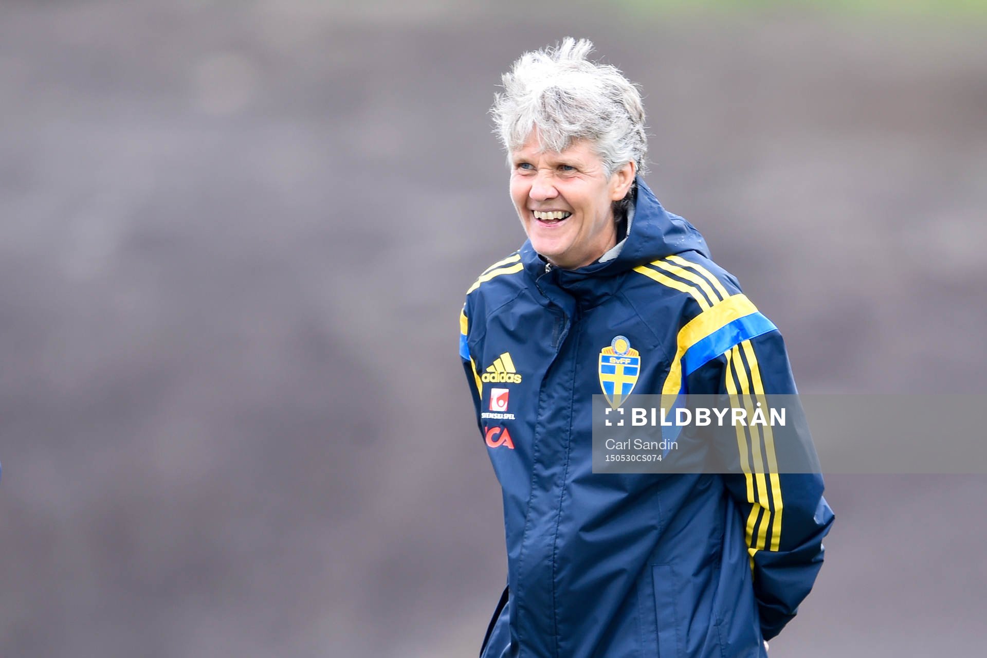 Sveriges förbundskapten Pia Sundhage