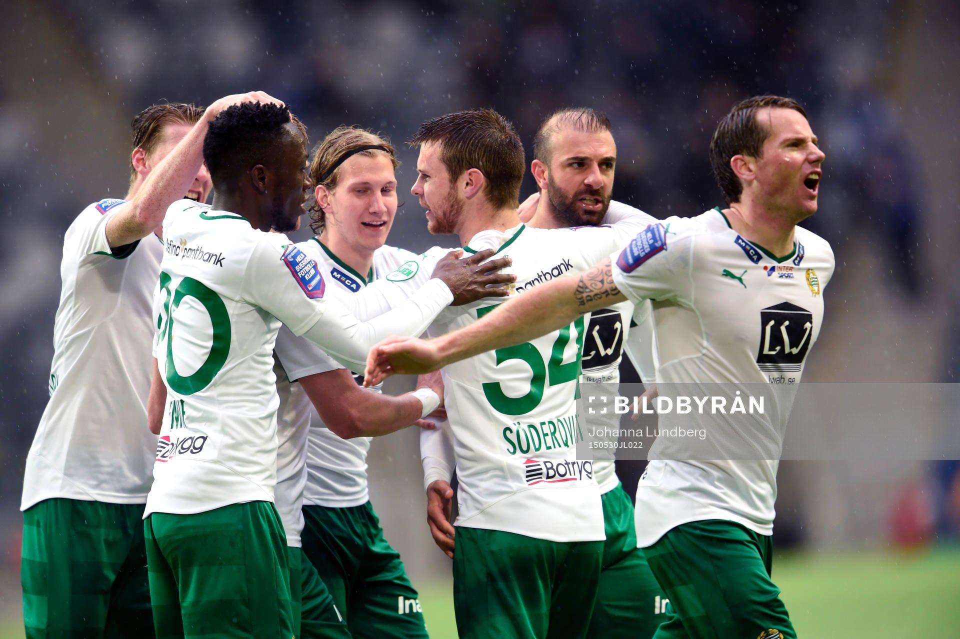 Hammarbys Jan Gunnar Solli jublar