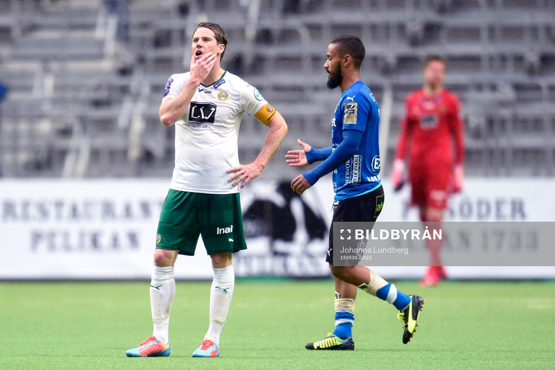 Hammarbys Johan Persson deppar