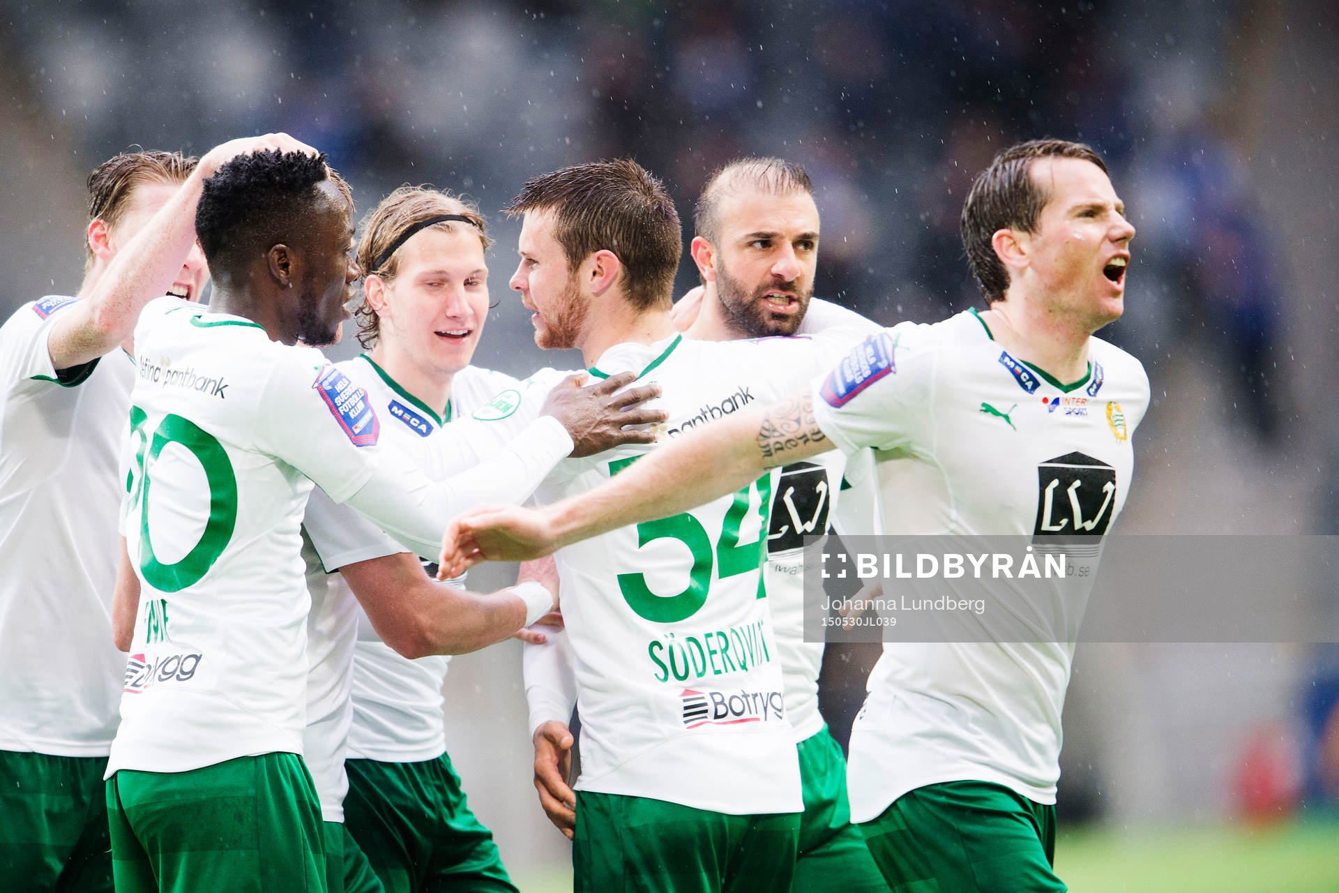 Hammarbys Amadaiya Rennie, Oliver Silverholt, Måns