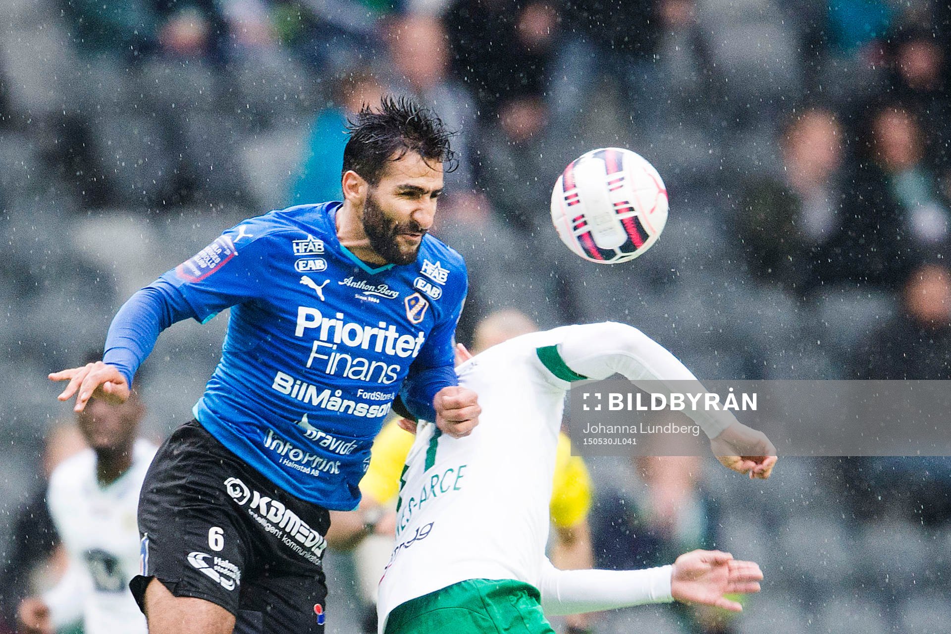 Halmstads Mohammed Ali Khan i en nickduell