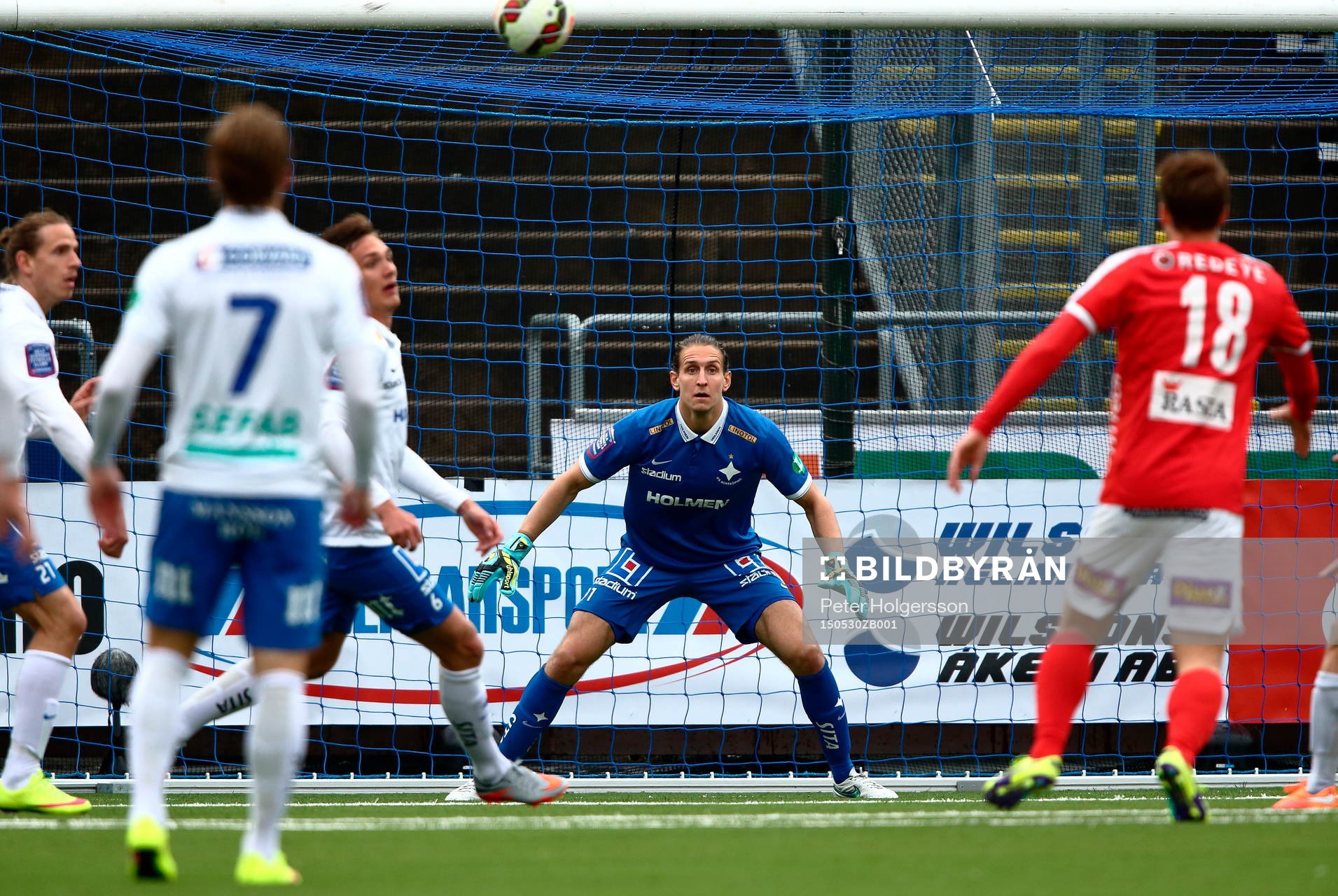 Norrköpings målvakt David Mitov Nilsson