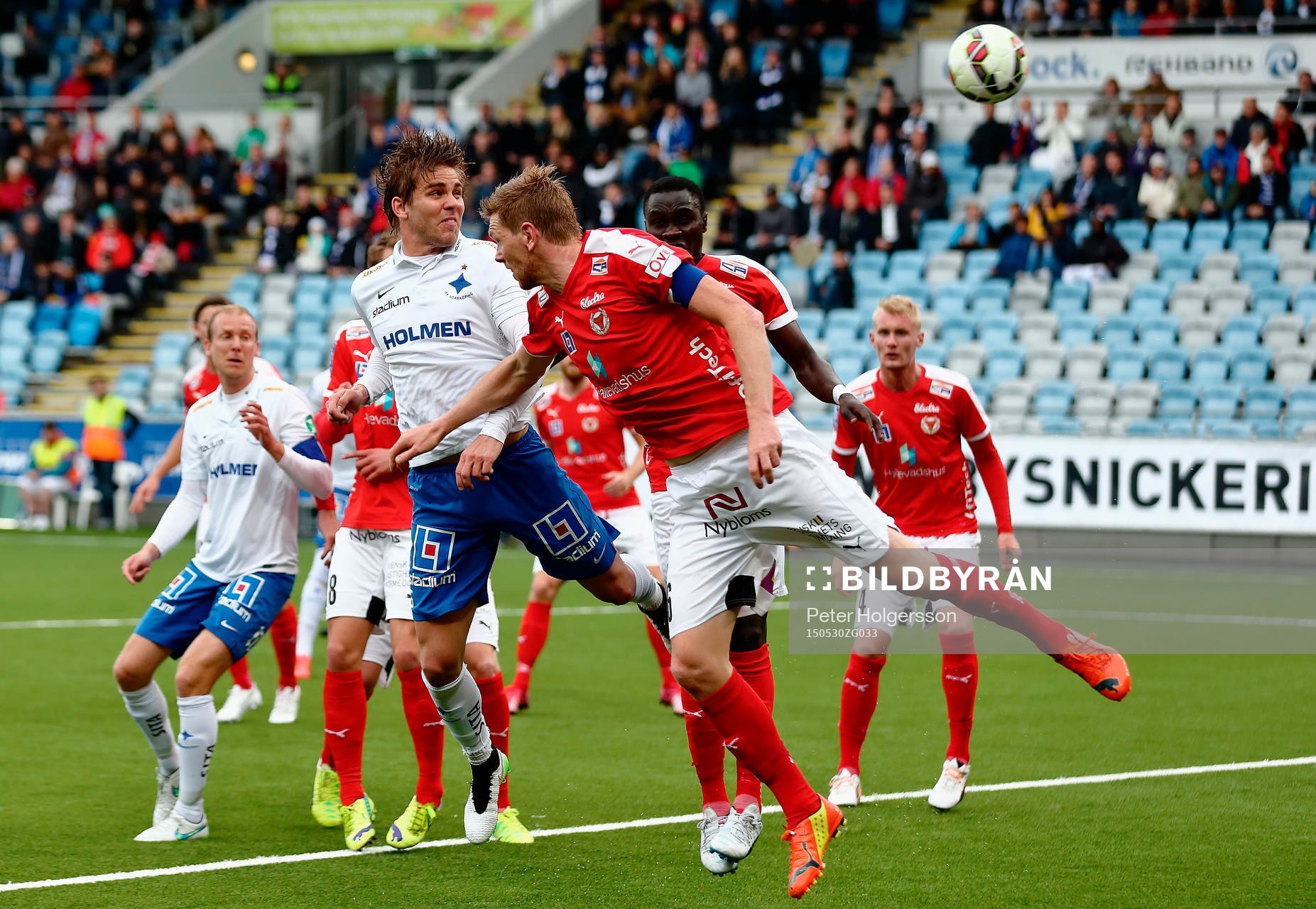 Norrköpings Christoffer Nyman nickar