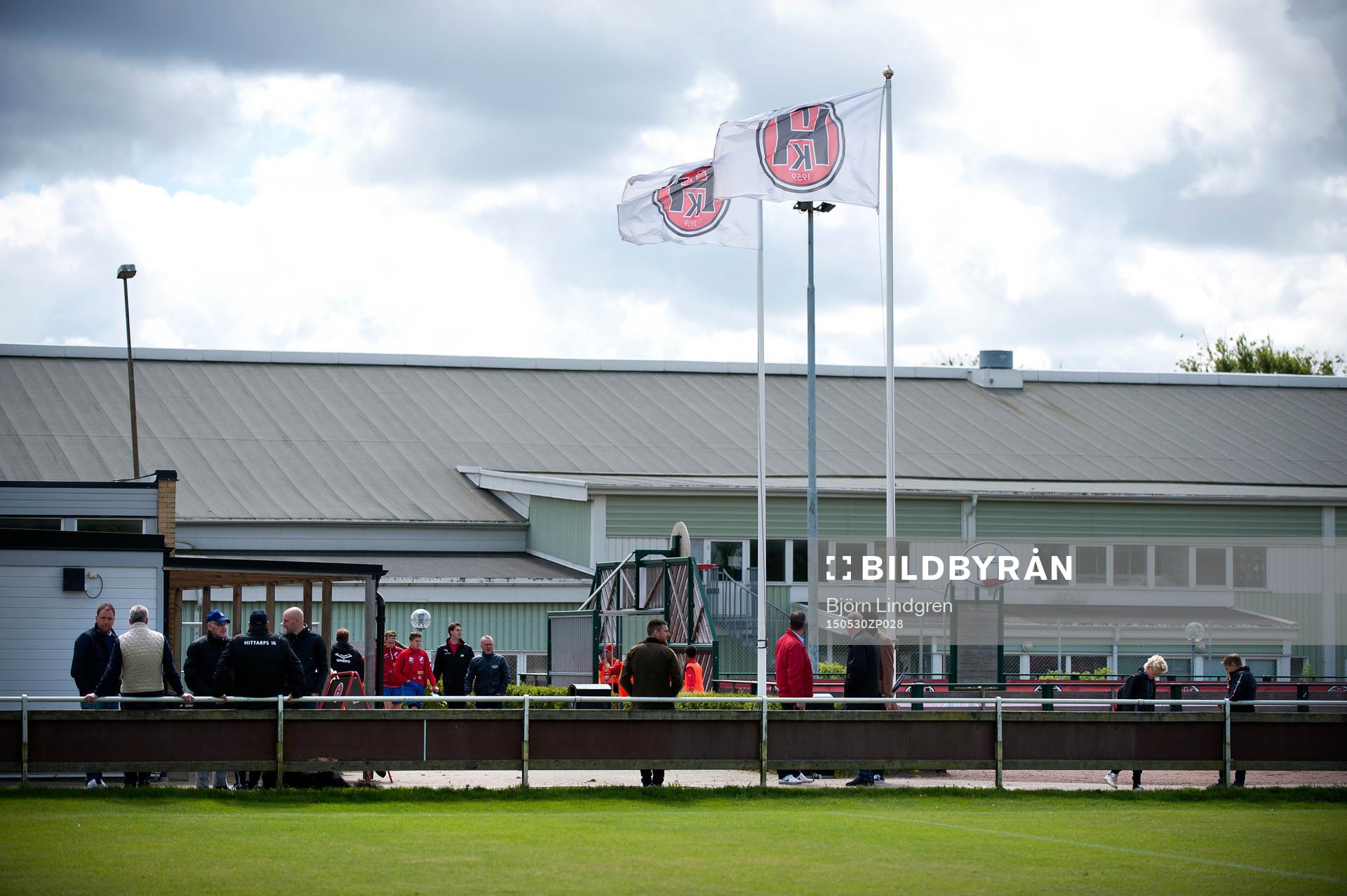 Fotboll Division 3, Hittarps IK-Vejby IF:  Hittarps hemmaplan Laröds IP.