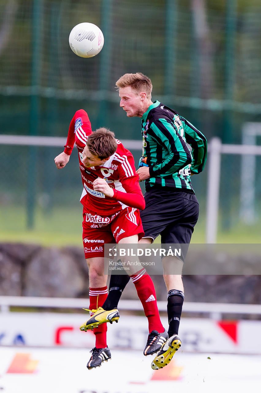 Degerfors Patrik Anttonen och Varbergs Anton Tideman