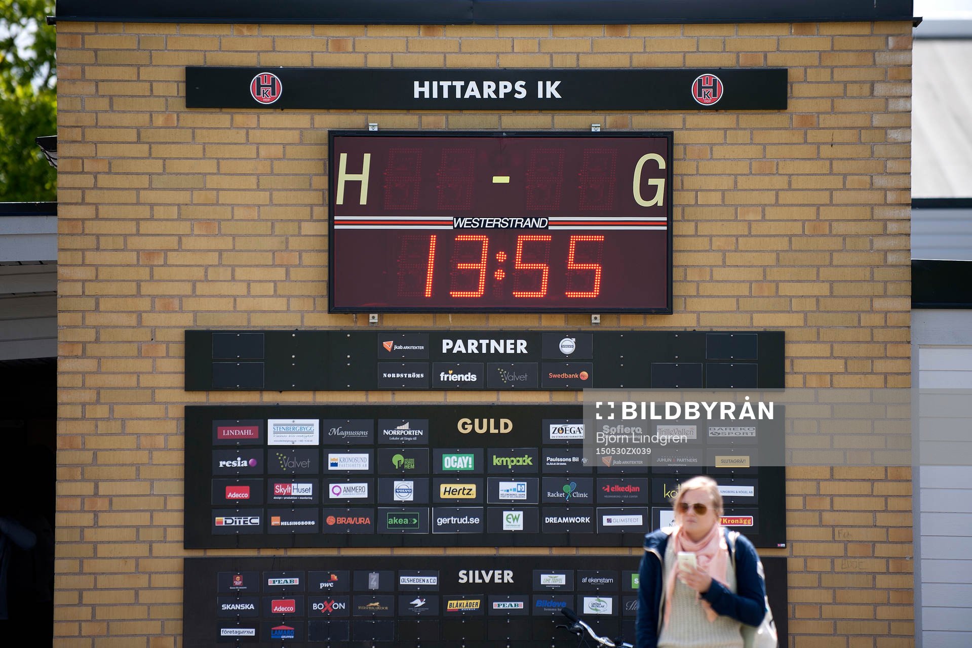 Fotboll Division 3, Hittarps IK-Vejby IF. Matchklockan